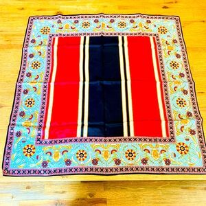 100% Silk Scarf The metropolitan museum of Art collection vintage